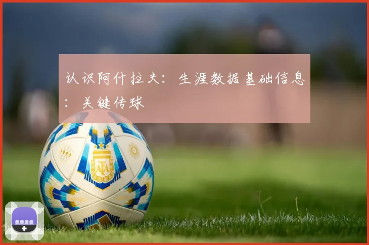 认识阿什拉夫：生涯数据基础信息：关键传球